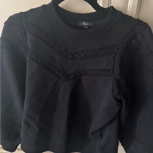 Rails new Black Lace Detail Women's Top by Rails
